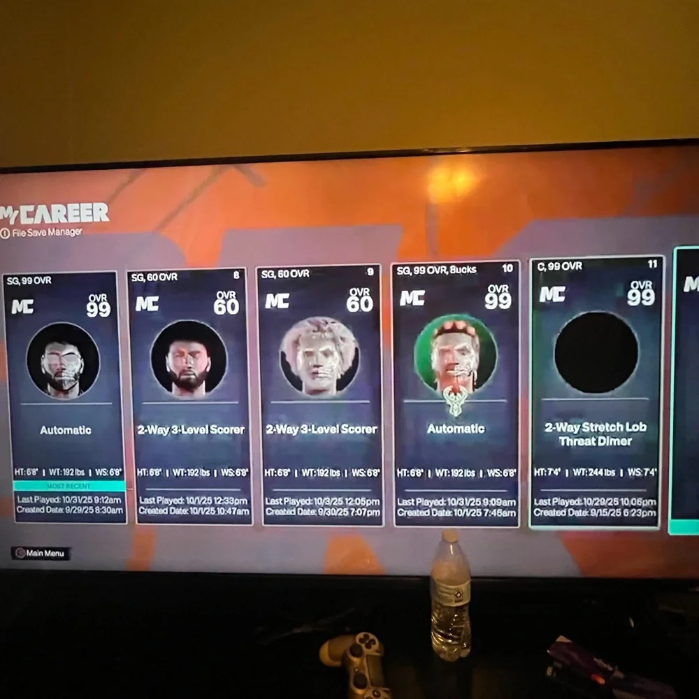 2k26 acc lengend 5 11m on it Xbox 14 builds